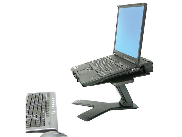 Ergotron DS100 33 324 200 Quad Monitor Desk Stand Vertical