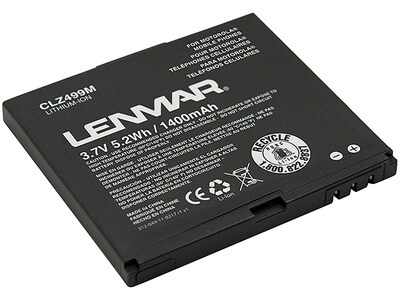 Lenmar CLZ499M Replacement Battery for Motorola Triumph WX435 Mobile Phones