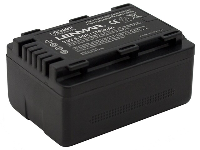 Lenmar LIZ308P Panasonic SDR H85 Camcorder Replacement Battery