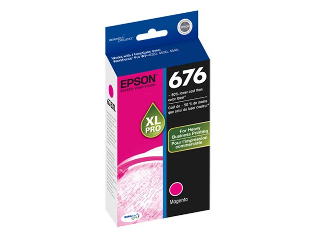 Epson 676XL Magenta Ink Cartridge