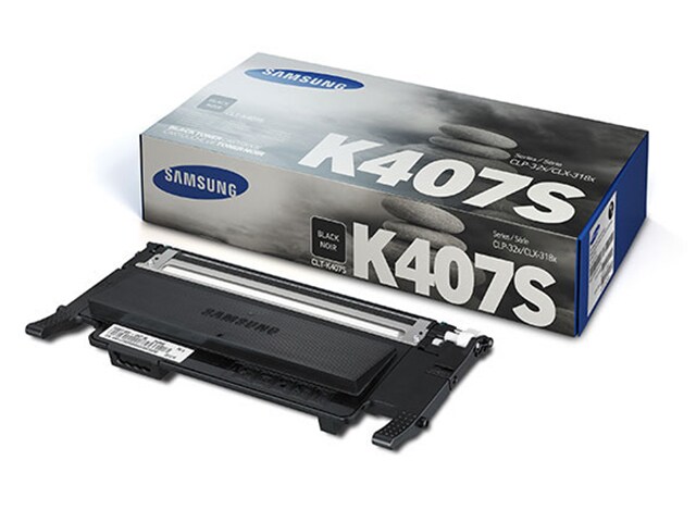 Samsung CLT K407S Laser Print Cartridge Black