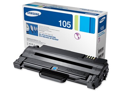 Samsung MLT-D105S Printer Toner Cartridge -  Black