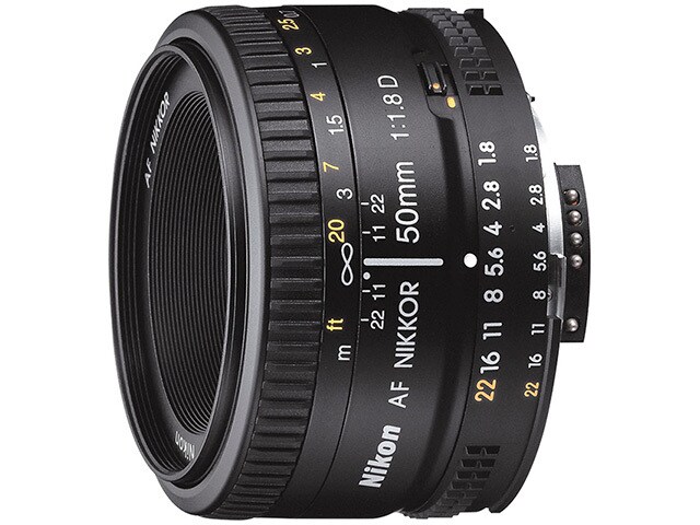 Nikon AF NIKKOR 50mm f 1.8D Lens