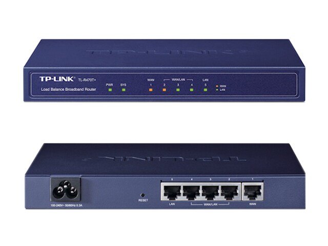 TP LINK TL R470T Load Balance Broadband Router