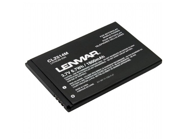 Lenmar CLZ514M Replacement Battery for Motorola Droid Bionic XT865 Mobile Phones