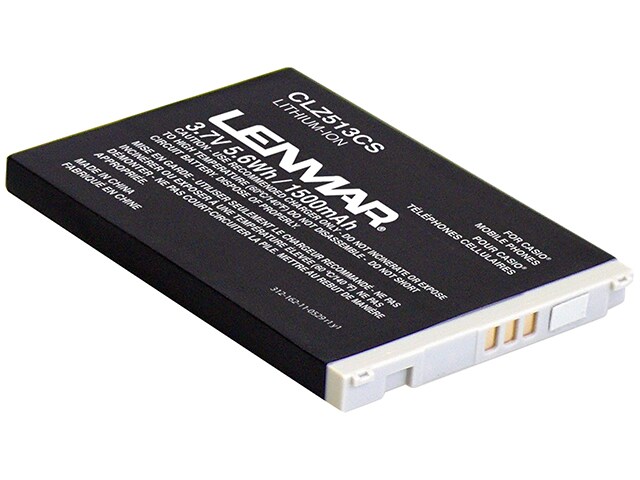 Lenmar CLZ513CS Replacement Battery for Casio G zOne Commando C771 Mobile Phones