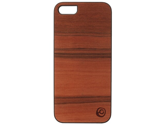 Affinity Realwood Case for iPhone 5 5s Tineo Wood Saisai with Black Sides