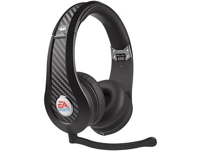 EA Sports 128974-00 Monster Game MVP Carbon On-Ear Headphones  - Black