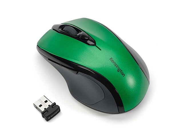 Kensington Pro Fit Mid Size Wireless Mouse Emerald Green
