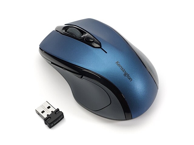 Kensington Pro Fit Mid Size Wireless Mouse Sapphire Blue