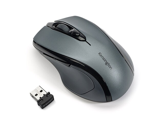 Kensington Pro Fit Mid Size Wireless Mouse Graphite Grey
