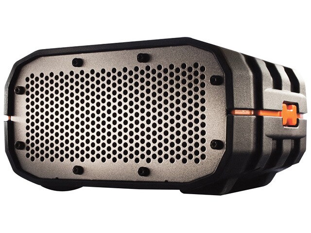 BRAVEN BRV 1 Portable Waterproof BluetoothÂ® Speaker Black Orange Grey
