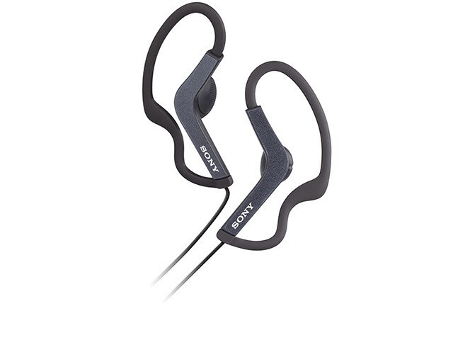 Sony MDRAS200B Active Sports Ear Clip Headphones Black