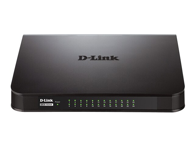 D Link DES 1024A 24 Port 10 100 Switch