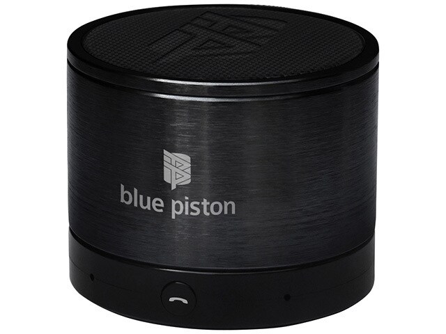 Logiix LGX 10609 Blue Piston Wireless Bluetooth Speaker Black