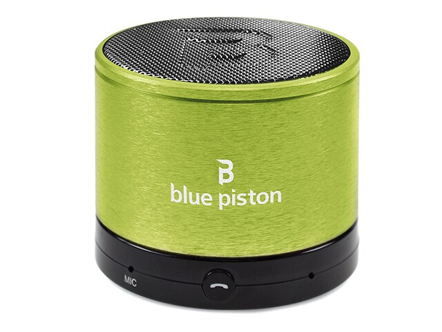 Logiix LGX 10611 Blue Piston Wireless Bluetooth Speaker Lime