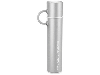 MiPow Power Tube 2600M with Micro USB - Silver