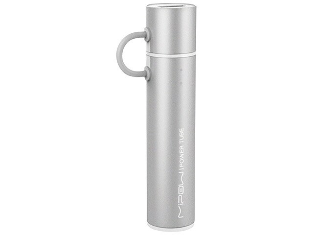 MiPow Power Tube 2600M with Micro USB Silver