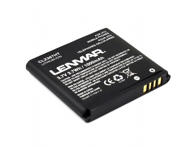 Lenmar CLZ367HT Replacement Battery for HTC Aria Mobile Phones