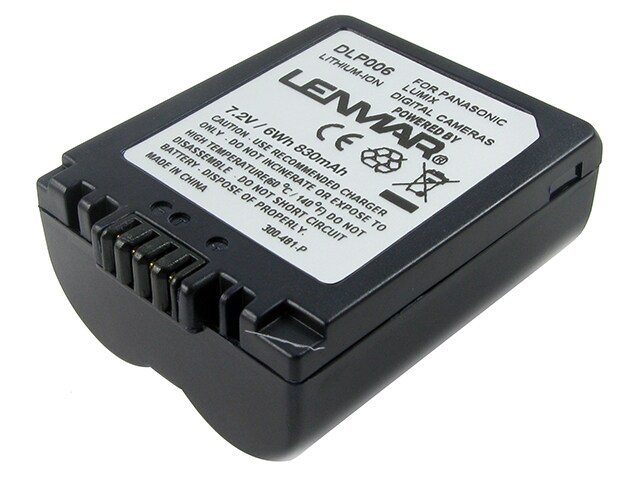 Lenmar DLP006 Replacement Battery for Panasonic CGR S006A
