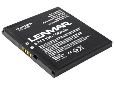 Pile de rechange CLZ425PN Lenmar pour téléphones mobiles Pantech Laser P9050