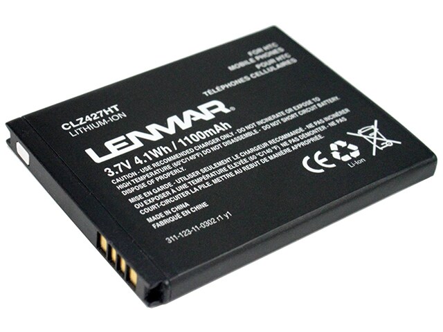 Lenmar CLZ427HT Replacement Battery for HTC My Touch ThunderBolt 4G Cellular Phones