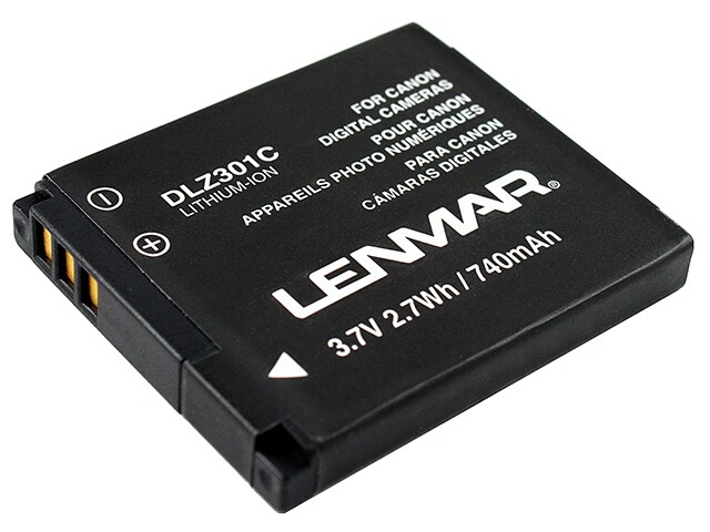 Lenmar DLZ301C Replacement Battery for Canon NB 8L