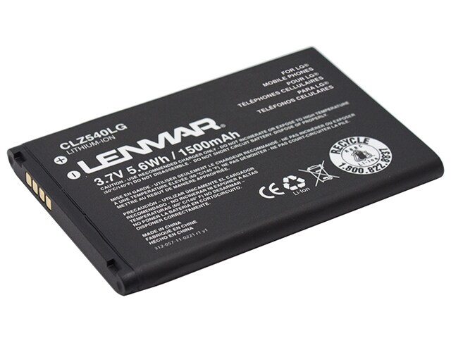 Lenmar CLZ540LG Replacement Battery for LG Marquee Mobile Phones