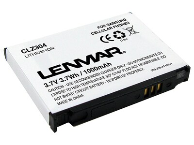 Lenmar CLZ304 Replacement Battery for Samsung SGH A767 Propel Cellular Phones