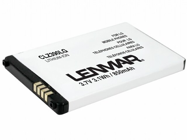 Lenmar CLZ390LG Replacement Battery for LG Cosmos VN250 Cellular Phones