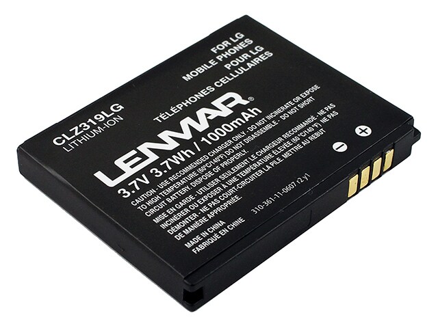 Lenmar CLZ319LG Replacement Battery for LG Chocolate Touch VX8575 Cellular Phones