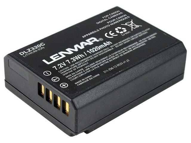 Lenmar DLZ320C Replacement Battery for Canon LP E10