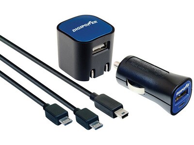 Digipower Smartphone Home and Car Power Kit