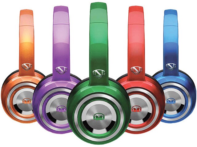 Monster NCredible NTune 128507 00 High Performance On Ear Headphones with ControlTalk Candy Tangerine
