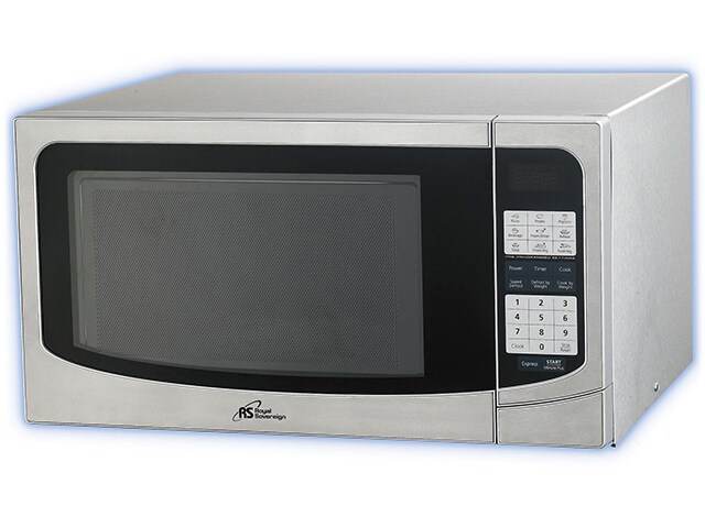 Royal Sovereign RMW 1000 38SS 1.34 Cu ft 1000W Stainless Steel Countertop Microwave Oven