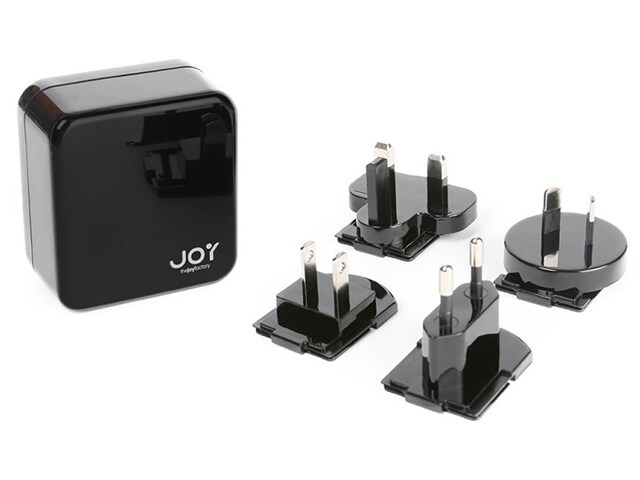 The Joy Factory PowerQ International 4.2A Dual Port USB International Travel Charger