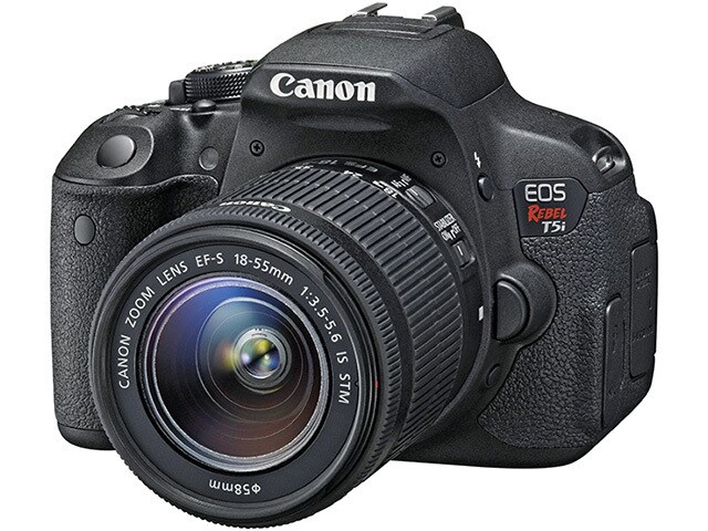 Canon 8595B004 EOS Rebel T5i 18MP DSLR Camera with 18 55mm IS STM Lens Kit
