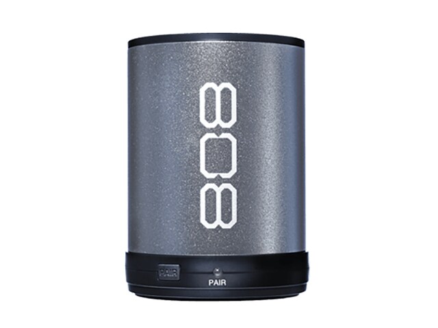 808 Audio SP808SL Bluetooth Portable Speaker Silver