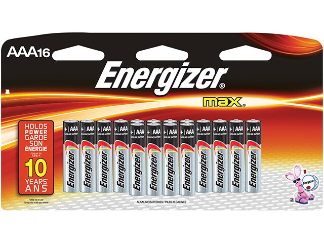 Energizer MAX AAA Battery 16 Pack