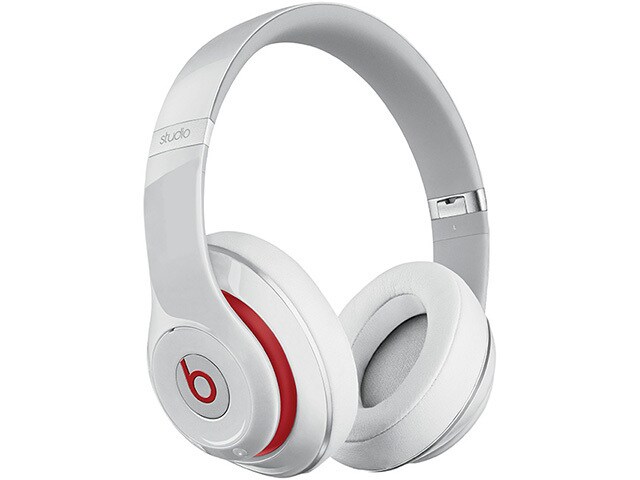 Beats by Dr. Dre Studio 2.0 Wired Over Ear Headphones White