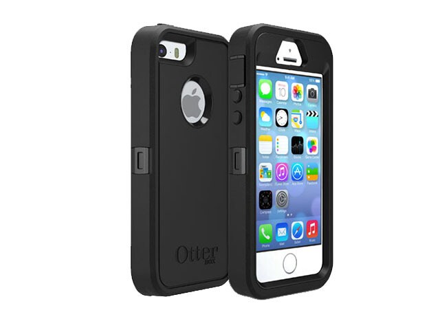 OtterBox Defender Case for iPhone 5 5s SE Black