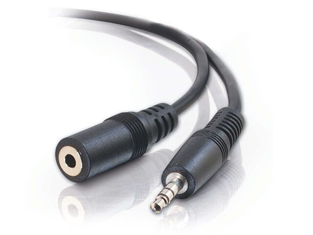 C2G 13787 1.8m 6ft 3.5mm M F Stereo Audio Extension Cable