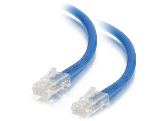 C2G 25151 0.6m 2 Cat5e Non Booted Unshielded UTP Network Patch Cable Blue