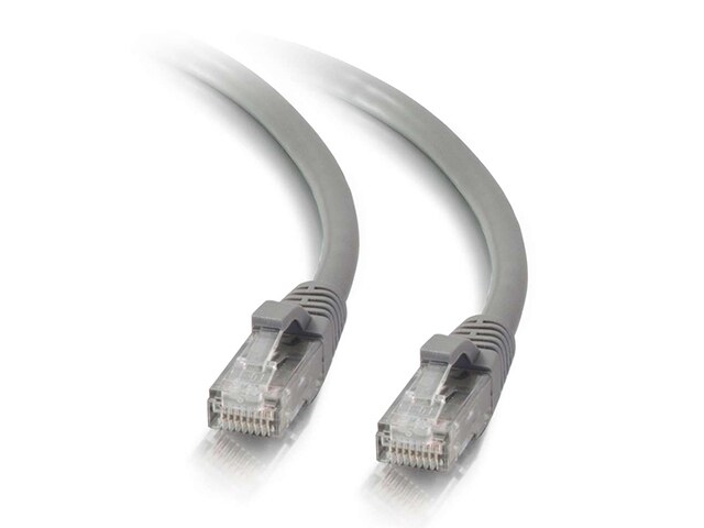 C2G 24814 30cm 1 Cat5e Snagless Unshielded UTP Network Patch Cable Grey