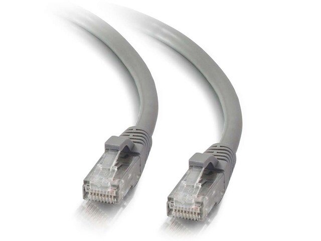 C2G 15177 0.9m 3 Cat5e Snagless Unshielded UTP Network Patch Cable Grey