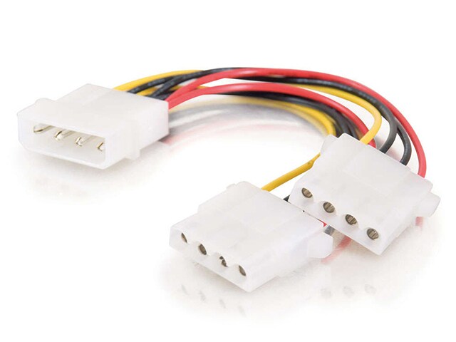 C2G 03166 6 quot; One 5.25 quot; to Two 5.25 quot; Internal Power Y Cable