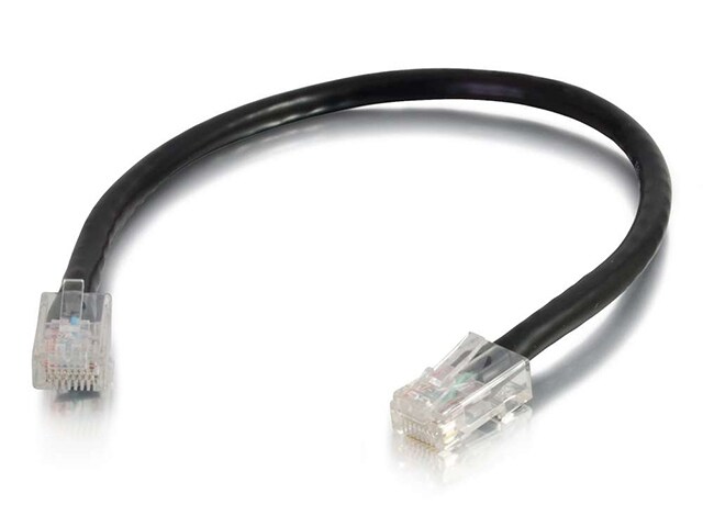 C2G 22677 0.9m 3 Cat5e Non Booted Unshielded UTP Network Patch Cable Black