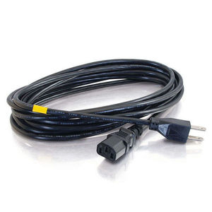 C2G 25545 1.8cm (6') 16AWG Universal Power Cord (NEMA 5-15 to IEC320C13)