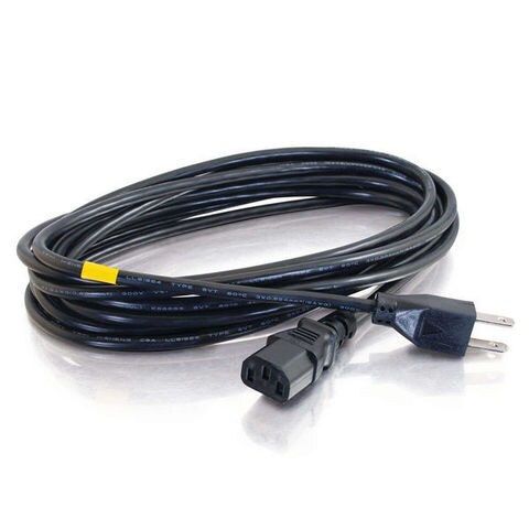 C2G 25545 1.8cm 6 16AWG Universal Power Cord NEMA 5 15 to IEC320C13
