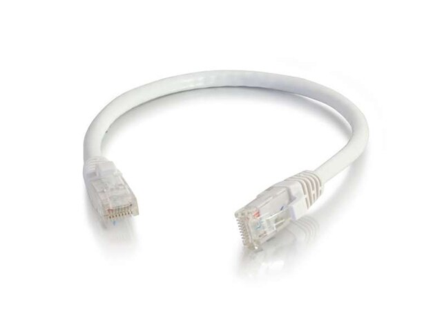 C2G 27160 30cm 1 Cat6 Snagless Unshielded UTP Network Patch Cable White